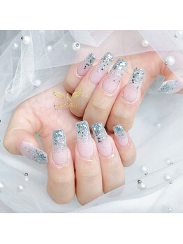 ヘブン ネイル 鶯谷(HEAVEN Nail)/グリッターネイル