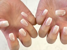 キューシーネイル 川崎(QcNail)/ちゅるちゅるホワイト