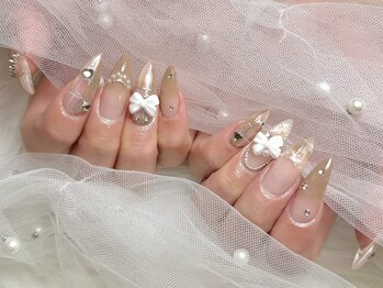 プティ アイビューティ 北浜店(peTiT eyebeauty)/つけ放題　持ち込み　リボン　