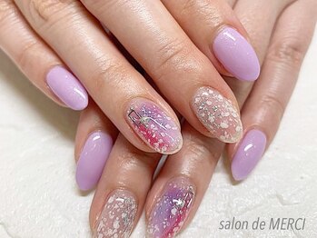 サロン ド メルシー(Salon de MERCI)/パープルニュアンス☆
