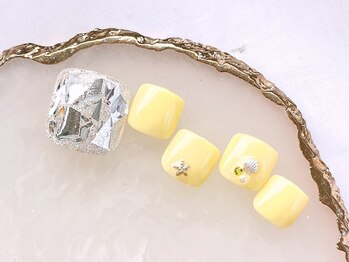 ネイルサロンフォーユー(for u)/ガラスネイル￥6500