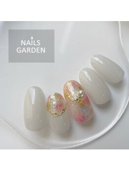 ネイルズガーデン(NAILS GARDEN)/上品ニュアンスデザイン