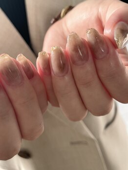 ウー バイ ルーヴェ(ou by Luve)/brown nuance