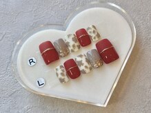 マニッシュ(Manish)/アニマル柄/ミラーネイル