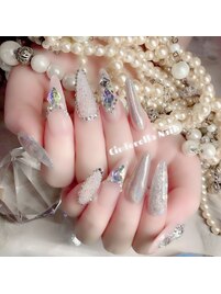 スカルプ/長さ出しネイル