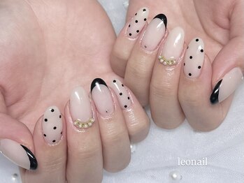 レオ ネイル 倉敷店(leo nail)の写真/お仕事でもOKな上品なデザイン～繊細なアートデザインまでお任せください！あなたの理想をカタチにします♪
