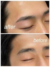 ケリー(KELLY)/メンズ眉/眉Wax/メンズアーチ眉