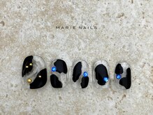 マリー ネイルズ いわきラトブ店(MARIE NAILS)/定額5.500円税込 クリア &nbsp;1225a