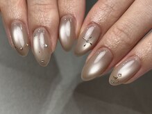 ノイスネイル(noice nail)の雰囲気（マグネットジェルも豊富♪こちらのデザインもすべて手描きです◎）