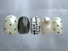ジェミーネイル シンジュク(Jemiy nail shinjuku)/個性派ドット¥8480