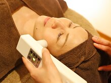 プラセンタ・コラーゲンを浸透させるエレクトロポレーション☆