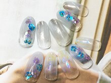 ネイルサロン キャンディネイル(Candy Nail)/シェルフラワー　ｂｙ増田