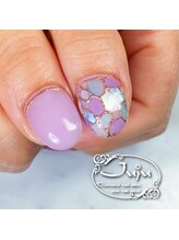 ジュジュ(Juju)/紫陽花カラー　ステンドグラス