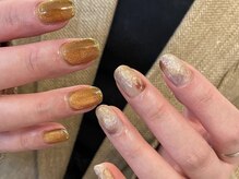 アイネイルズ 天神今泉店(I-nails)/【misa.s】ちぐはぐニュアンス