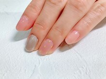 ミアネイル 越谷店(mia nail)/パラジェルベース施術写真