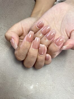 アンドエミニー エン ラボーテ(& EMINY 艶 la beaute)/グラデーションネイル