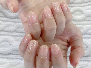 ひまりネイル(ひまりnail)/むら塗りニュアンス