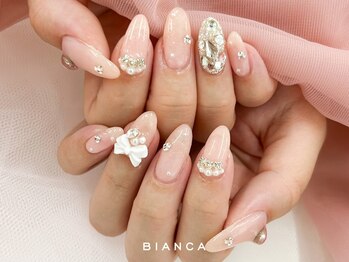 ビアンカ 川越店(Bianca)の写真/色変更OK!ステキ女子は指先から♪特別な日に映えるオシャレなネイルはお任せ☆