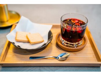 アトリウム オム 恵比寿店(ATRIUM HOMME)/施術後の特別ドリンク