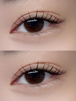 サンクリュクス 栄店(CINQ LUXE)の写真/【久屋大通】信頼のカウンセリング×納得のモチで大人女性の目元を演出！LEDマツエク100本¥6000/120本¥6500