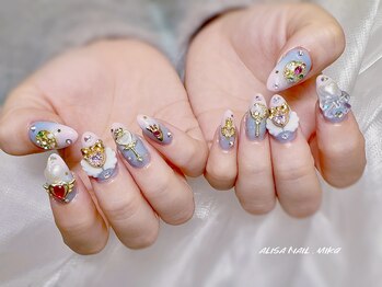アリサネイル(ALISA NAIL)/セーラームーンネイル