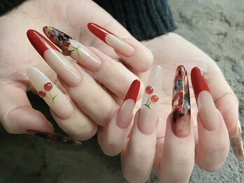 Best Nail 銀座店【ワンホンネイル・スカルプ・パラジェル・上品ジェルネイル】/ニュアンス