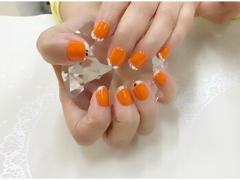 ガラスフレンチ☆オレンジ
