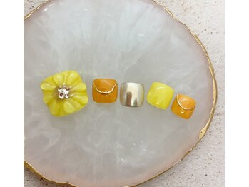 イーアイ ネイルズ(E.I Nail's)/フット フラワーネイル