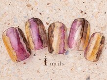 アイネイルズ 町田店(I nails)/くすみインクボーダー8980円
