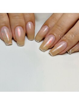 ノエム ネイルサロン(NOEM)/オーロラフィルム☆