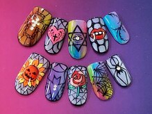 ルークネイルアンドプロダクツ(ROOK)/halloween デザインジェル