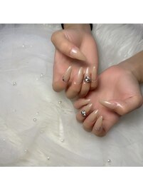 シンプルワンホンネイル