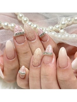 ツイードネイル