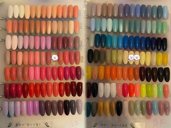 ティーアンドビー ネイルスタジオ(T&B NAIL STUDIO)/ワンカラー180色