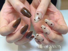 フットシンプルネイル