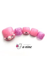 ネイルサロン エーナイン イオン東札幌店/8.フット★夏デザイン 5999円