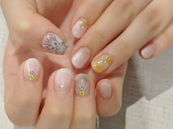 ラルネイル 大宮(Lull. nail)/キャラクターアート1本2500円