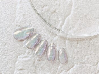 ブレスネイル(brace Nail)/クリア×オーロラミラー