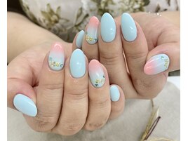 坂口/ブルー×ピンク