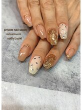 プライベート ネイルサロン マーマ(murmur)/うねうねミラーアート