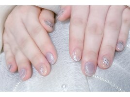 シンプルネイル　アート