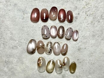 アールラッシュ アンド アールネイル(Rlash & r.nail PRODUCED BYα)の写真/初めてのお客様も安心＊シンプルからアートご希望の幅広いお客様にネイルをお楽しみ頂けます♪