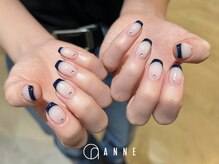 アンネ 渋谷店(ANNE)/パラジェル カラーフレンチ