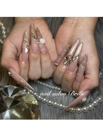 ピンクワンホンネイル