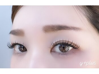 ワイプラス(Y + plus)の写真/【ご新規様マツエク100本(オフ込み)4500円】ボリュームやデザインなど貴女の理想の目元に近づけます♪