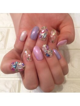 ハニーズネイル(Honey's Nail)/クリスタルシェルネイル