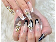 マイネイル 池袋西口(My Nail)/ちぐはぐフレンチネイル☆