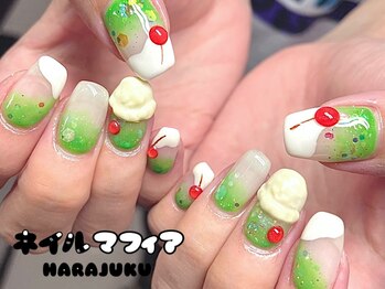ネイルマフィア 原宿(NAIL MAFIA)/クリームソーダ♪