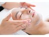 【男性】　ひげまるっと脱毛＋保湿パック＆ドライヘッドスパ　50分 ￥7500