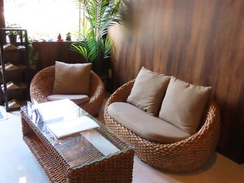 アジアンリラクゼーション ヴィラ 宮城野幸町店(asian relaxation villa)/落ち着いたアジア風の店内